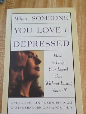 When Someone You Love Is Depressed – Paperback Book, Cream Cover